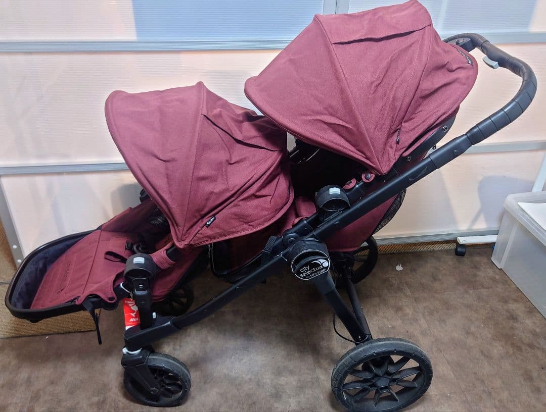 ベビージョガー シティセレクト ベビーカー 2 LUX双子用安定抜群~手渡し美品