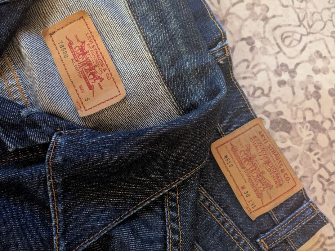 【Levi's 】リーバイスデニム& w515セットアップ