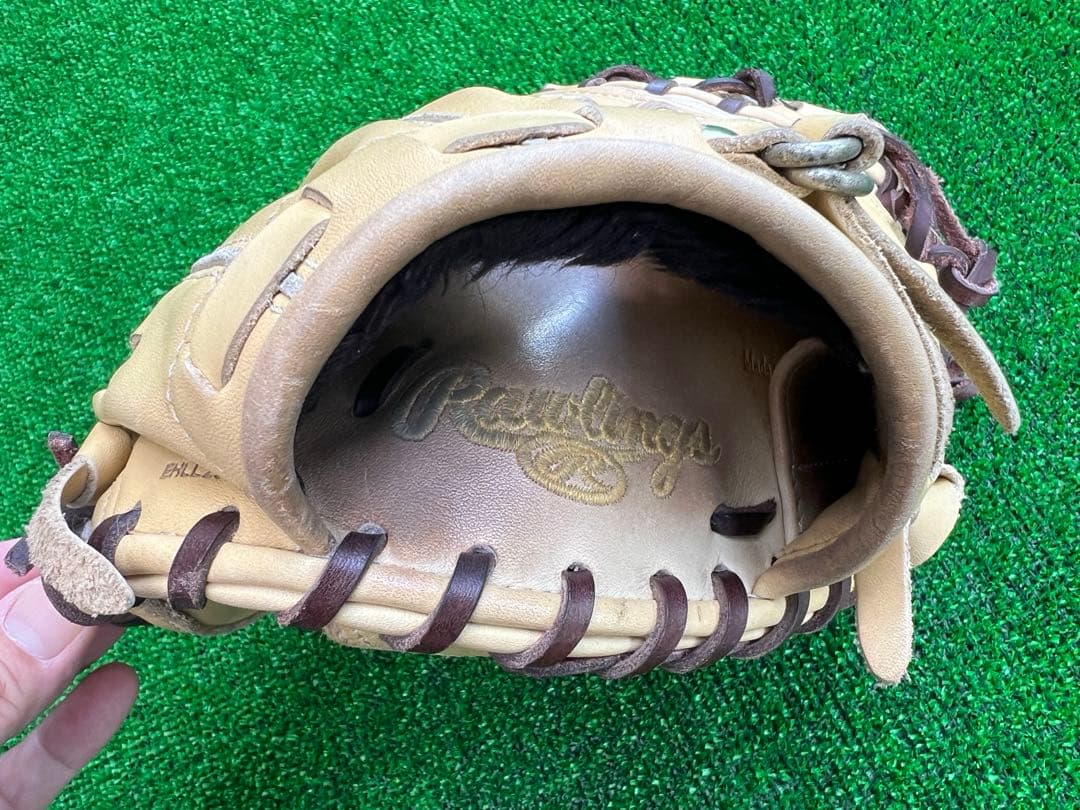 ローリングス HOH キャメル 軟式キャッチャーミット　小型