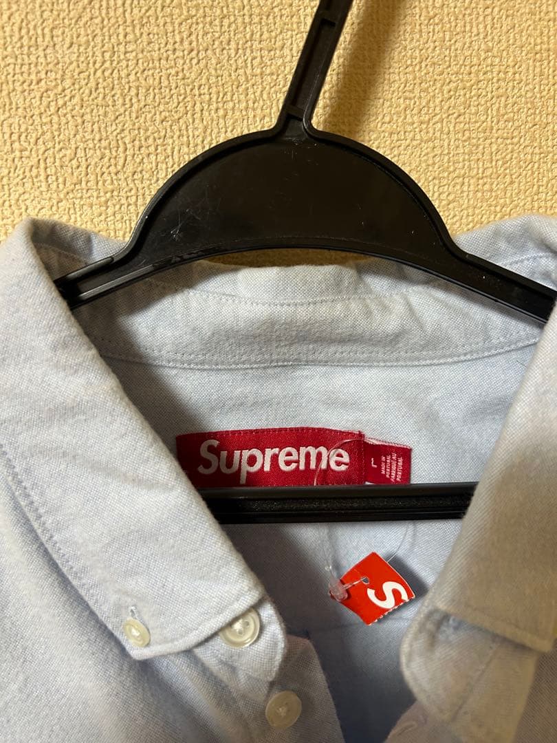 新品Supreme Loose Fit Flannel OxfordShirtL