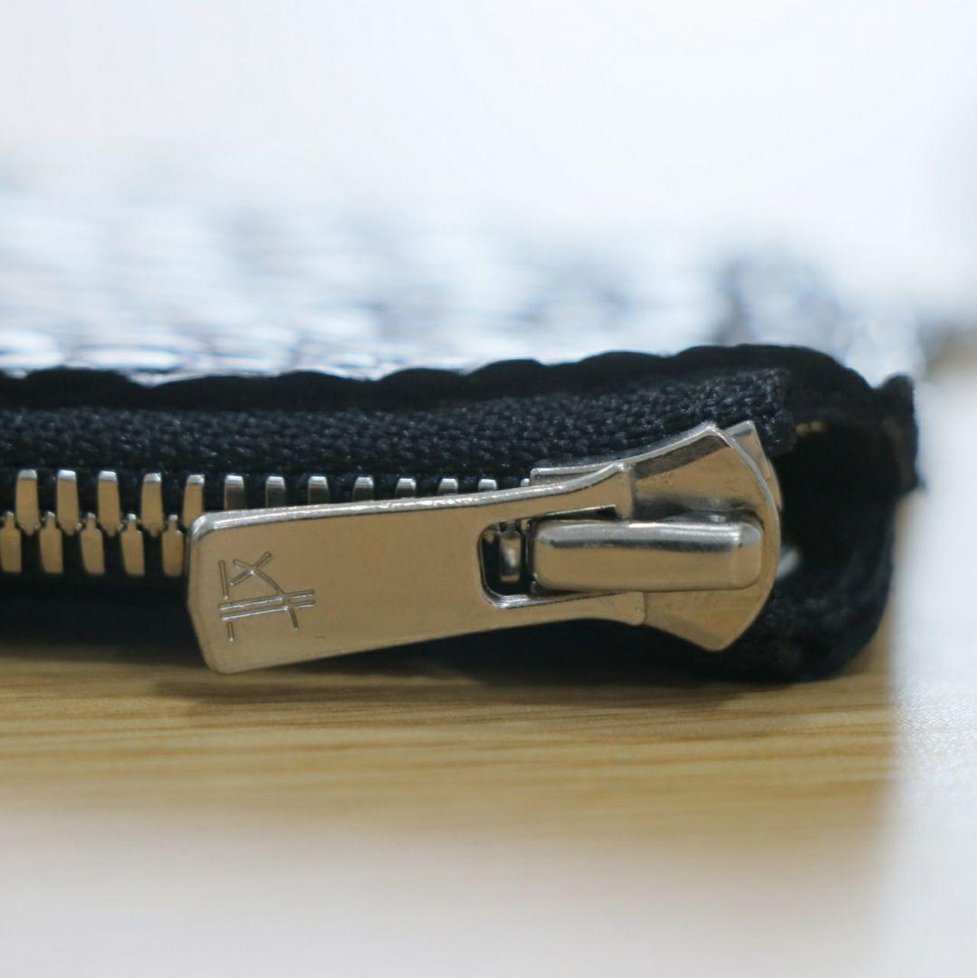 小物 Portaille chain coin case CROCO_black