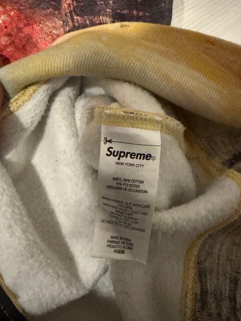 「即完」Supreme 22AW Fire Zip Up Hooded