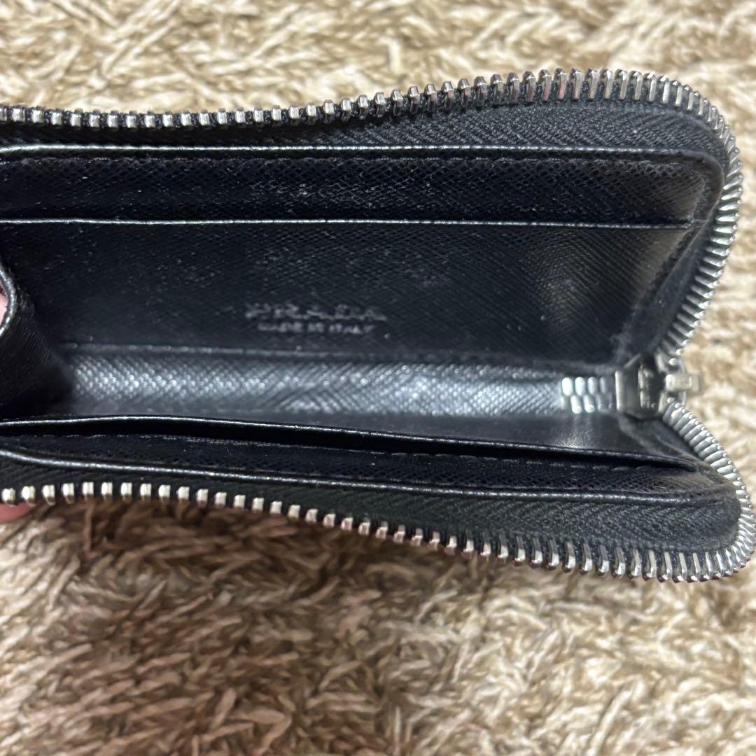 廃盤レア型番　PRADA プラダ ミニウォレット ブラック 2TT085