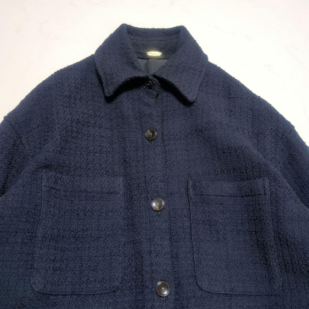 MUSE de Deuxième Classe❁ツイードシャツジャケット日本製