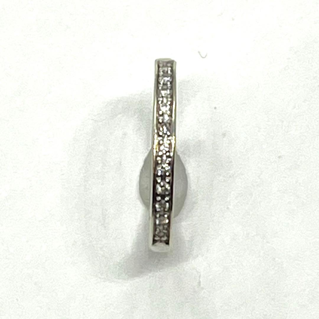 4°C K10 10金 ピンキーリング 2.5号 ダイヤモンド11pcs