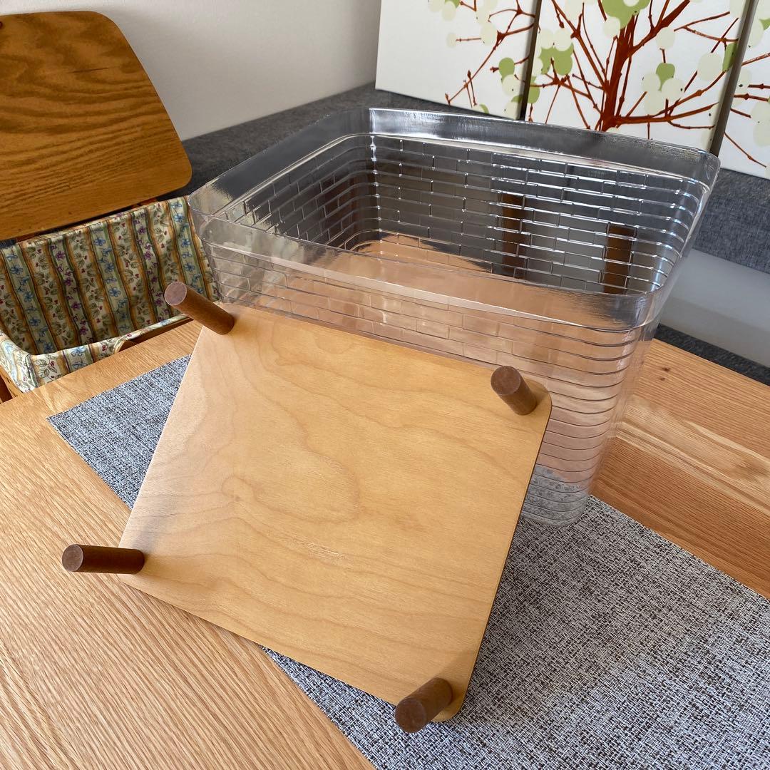 LONGABERGER ロンガバーガー　花柄 ラージ ピクニックバスケット