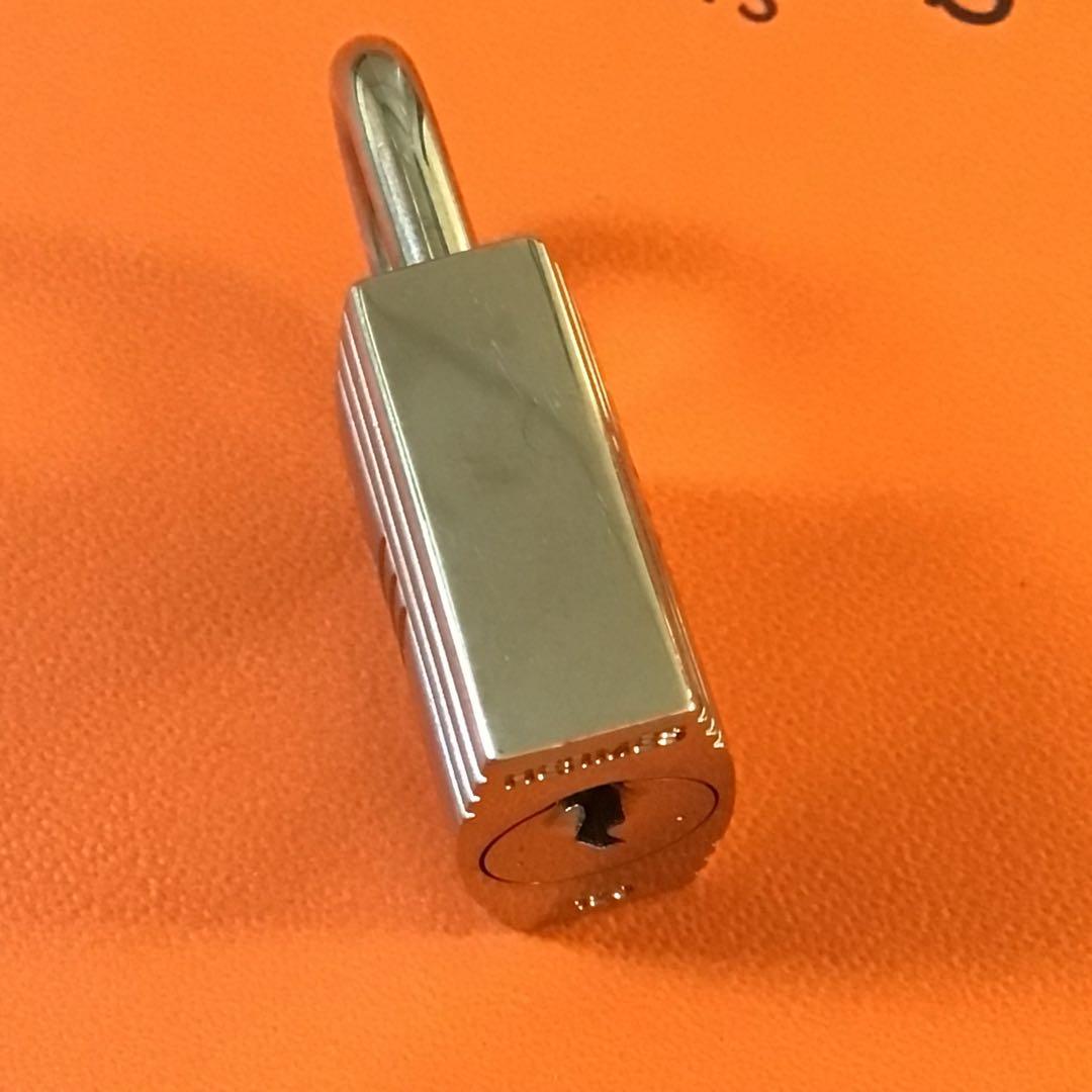 HERMES エルメス カデナ パドロック シルバー 南京錠 120番