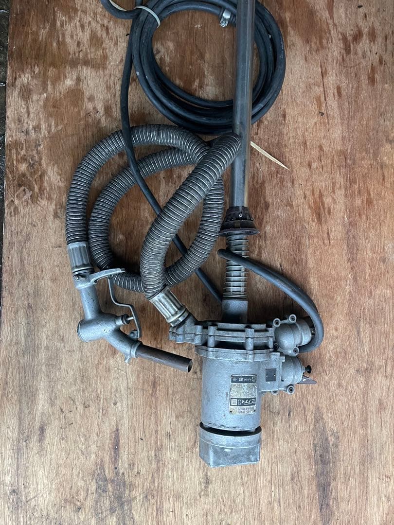 セフティ１　HC100　耐圧防爆型　危険物用電動ポンプ　動作確認済み