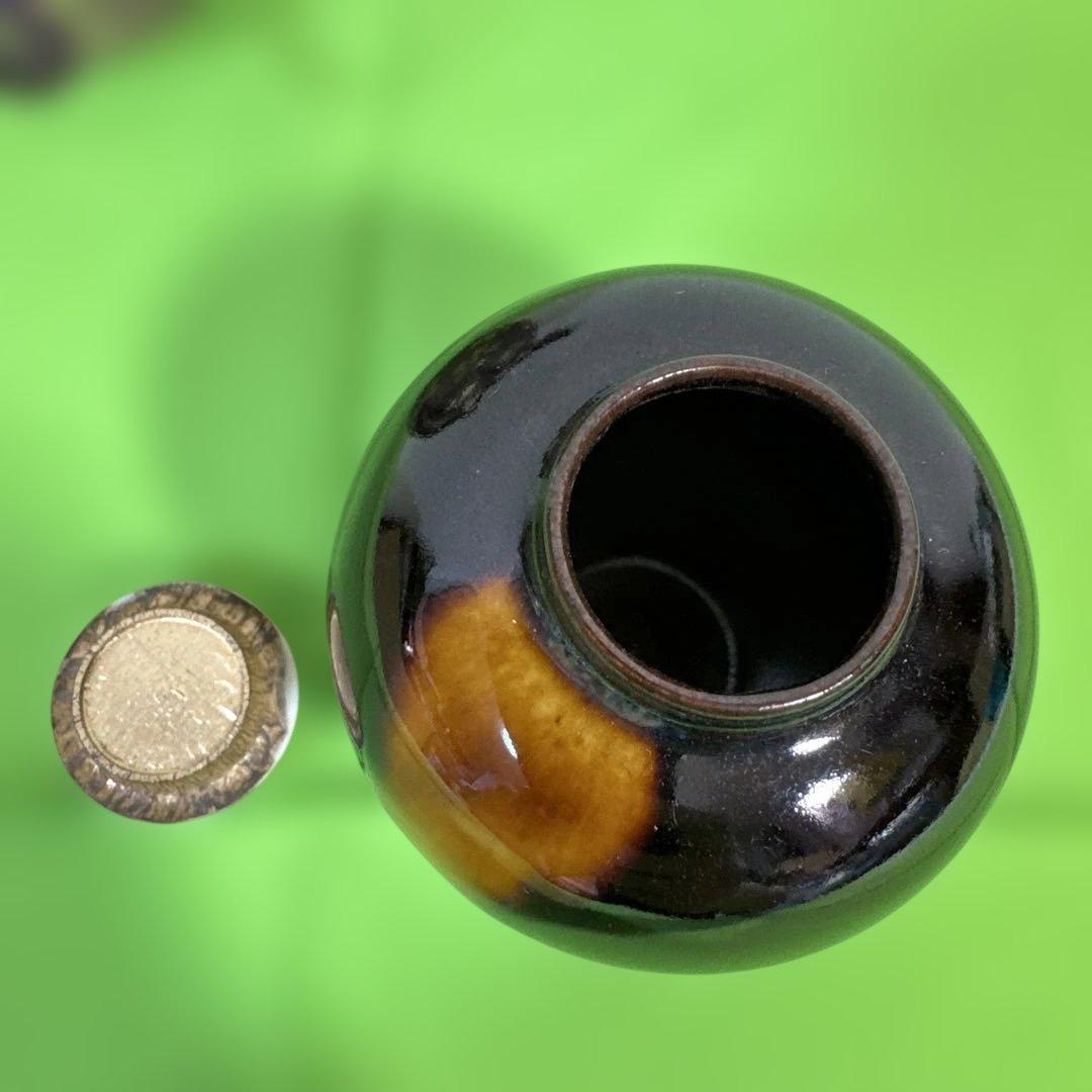 【高級茶道具】蓋付き茶入れ