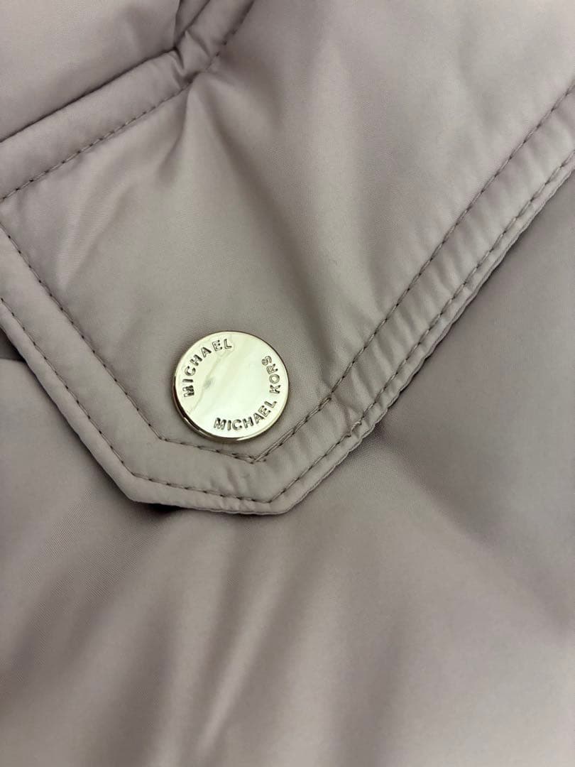 未使用ベルテッド フォーファー キルティング パファージャケット マイケルコース