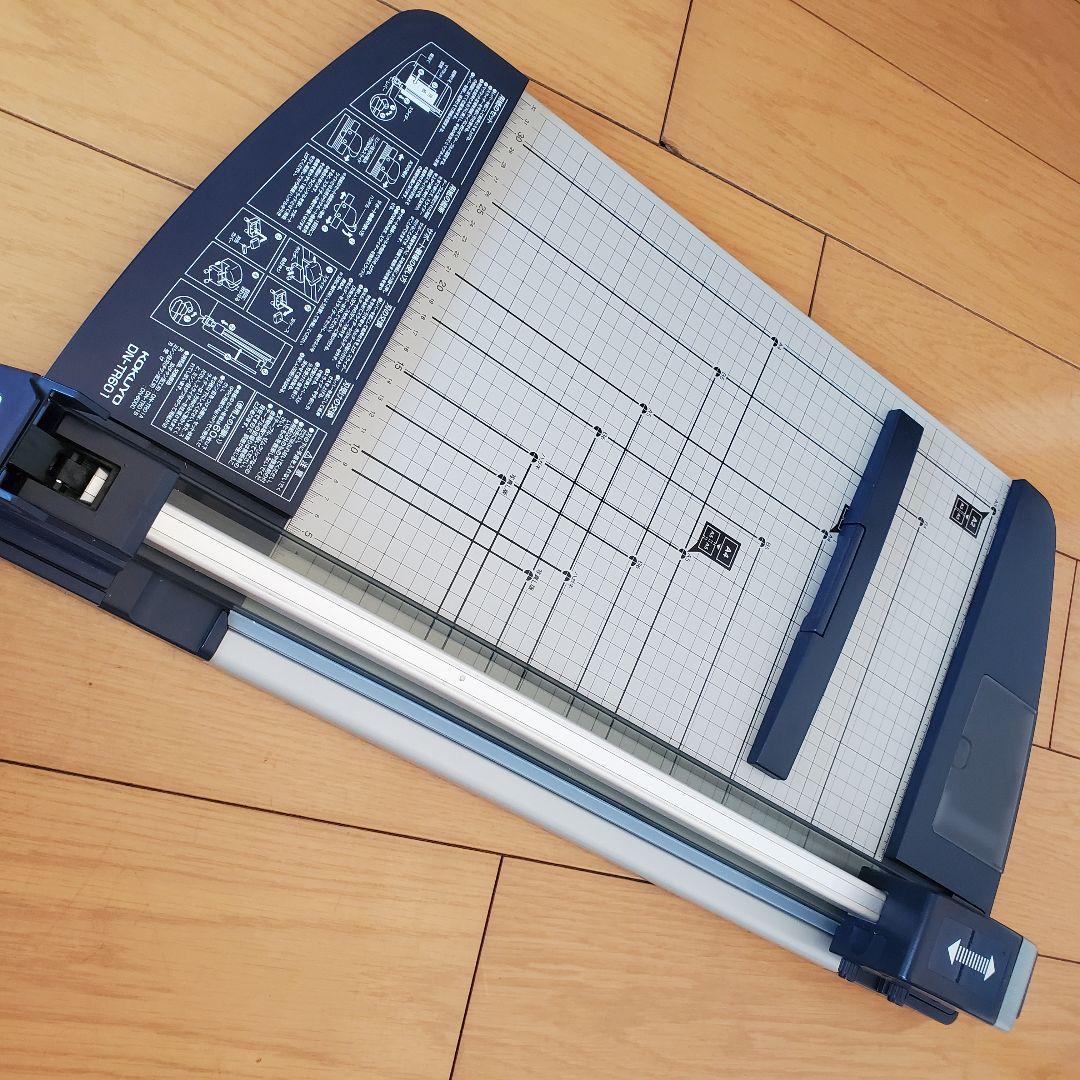 KOKUYO ロータリー式裁断機 A3サイズ対応 60枚切り チタン加工刃