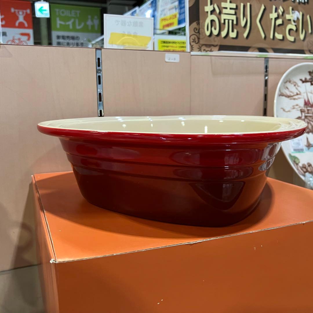 【新品未使用品】ル・クルーゼ ハートディッシュL 廃盤品
