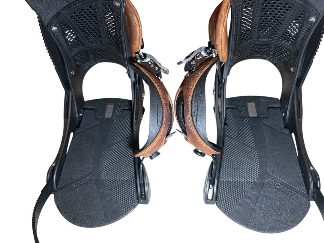 スノーボード ビンディング Burton MALAVITA レザー Mサイズ