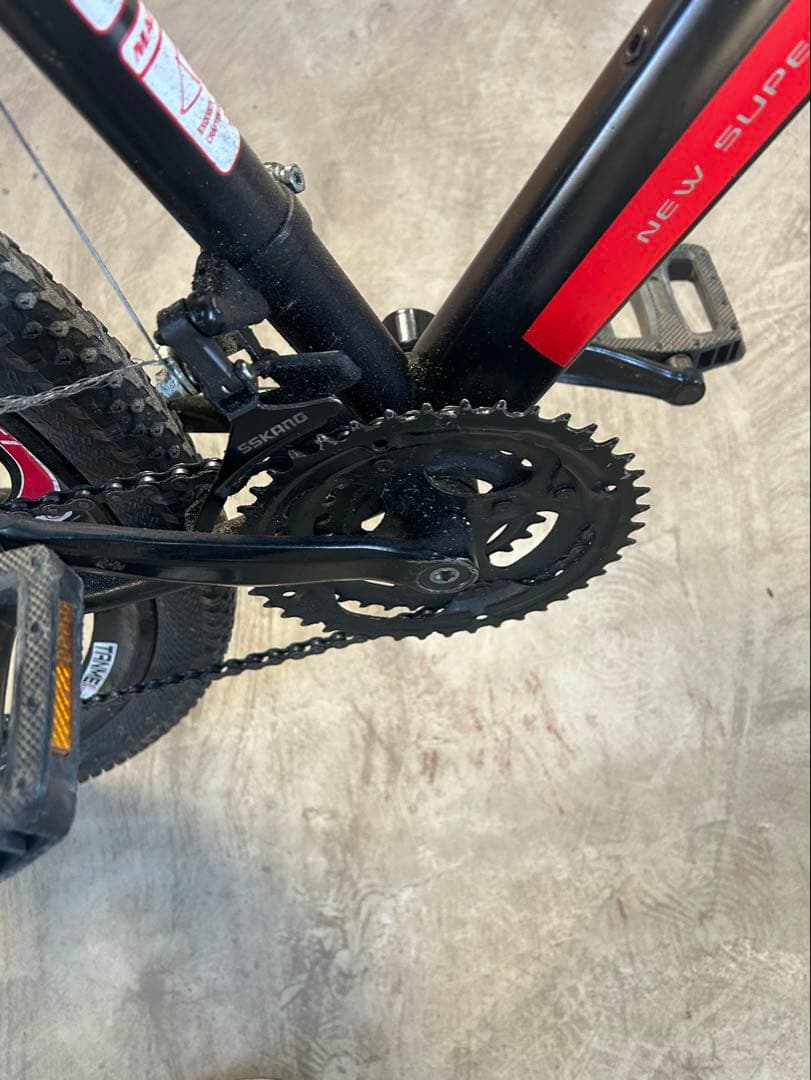 マウンテンバイク/レッド