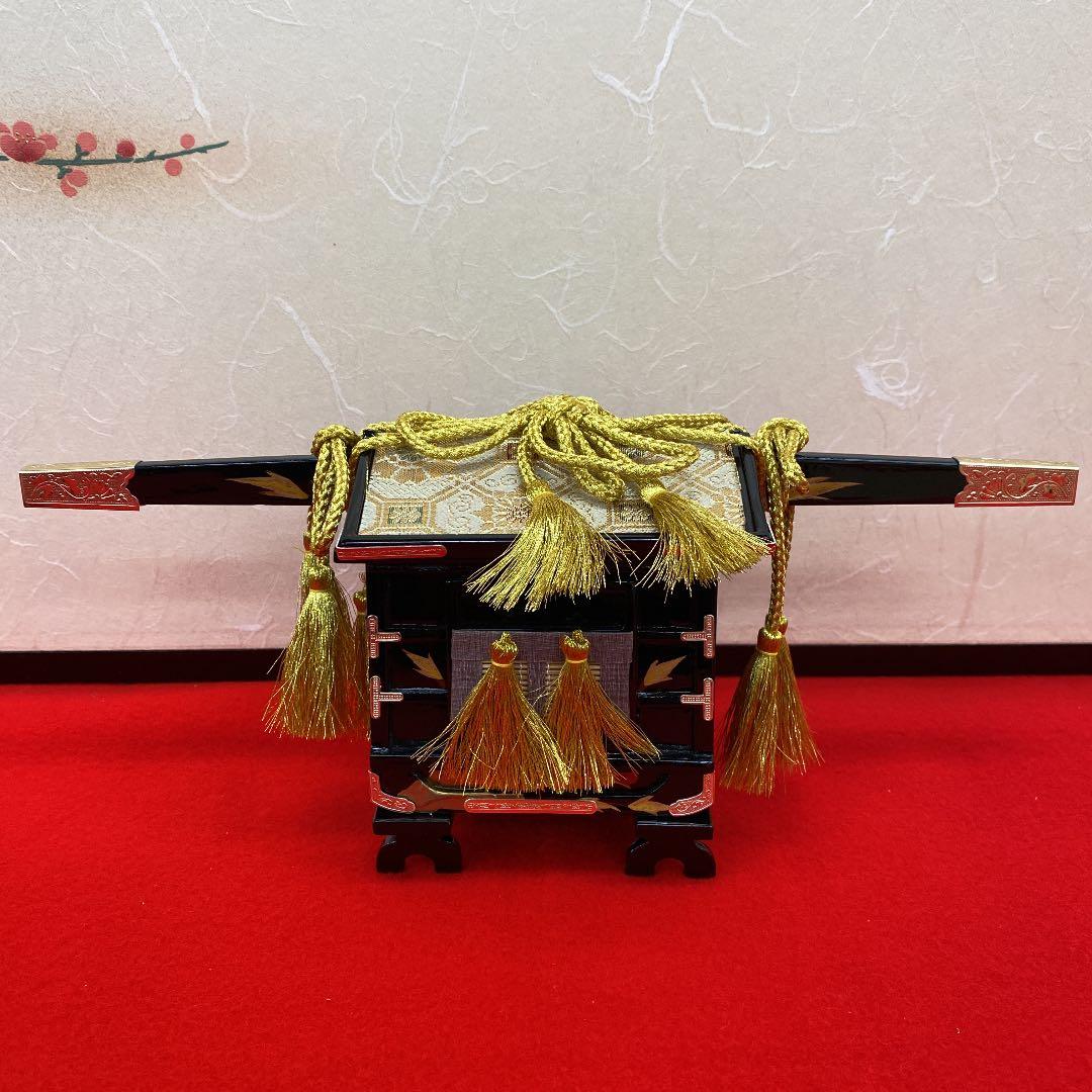 【23】ひな祭り★雛道具★6点セット本金40号★展示品x