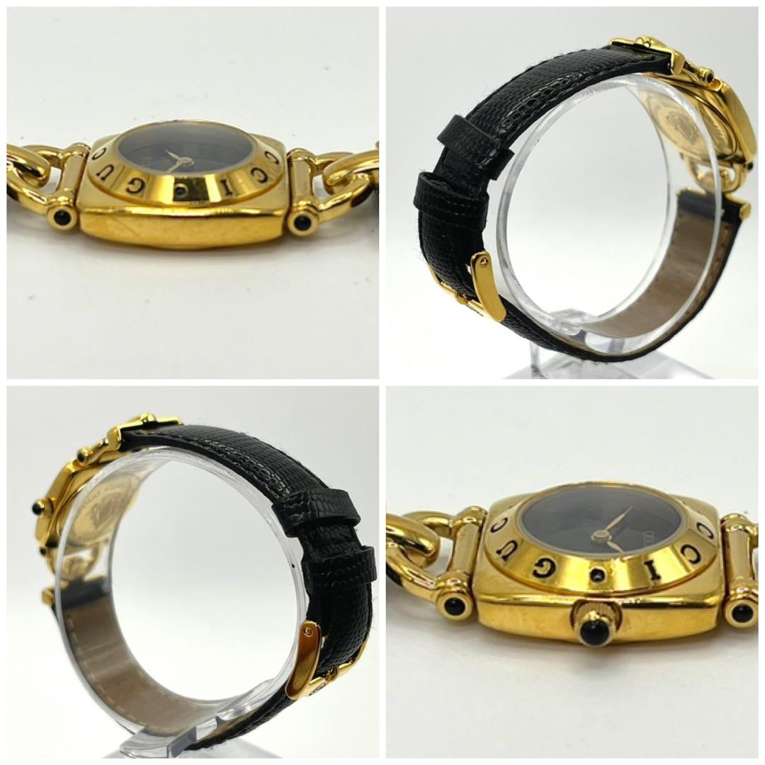 【稼働品/付属品あり】GUCCI グッチ 6300L ホースビット ゴールド