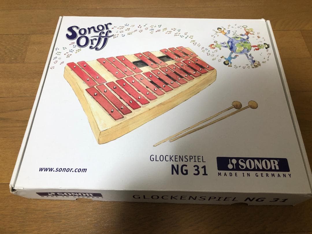 ゾノア Sonor NG31 グロッケンシュピール 鉄琴