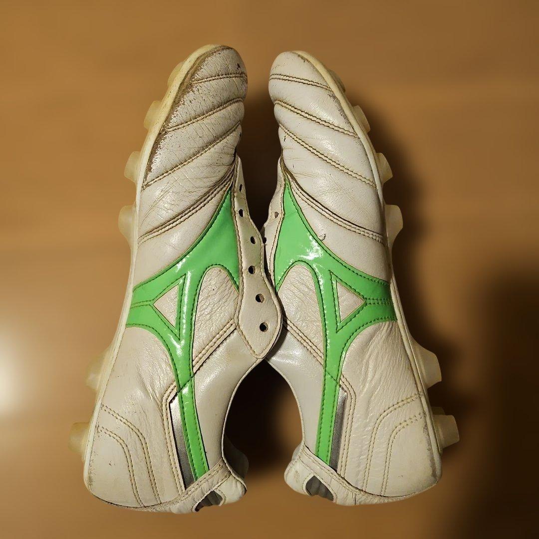 Mizuno モレリア2JAPAN サッカーシューズ ホワイト/グリーン