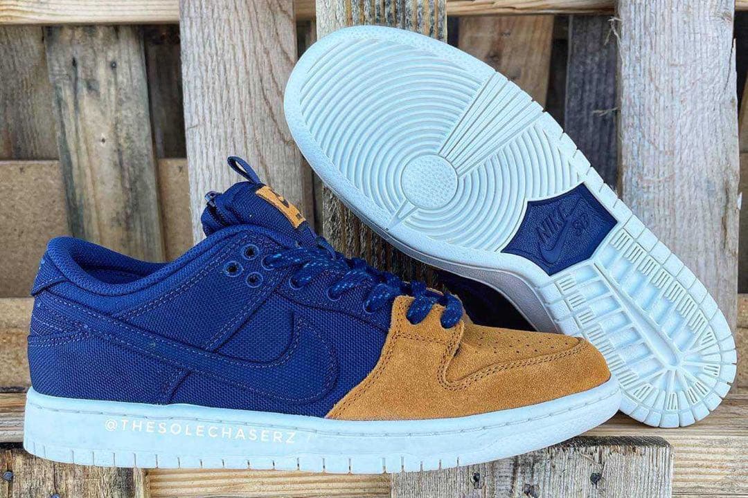 靴 Nike SB Dunk Low Desert Ochre Midnight
