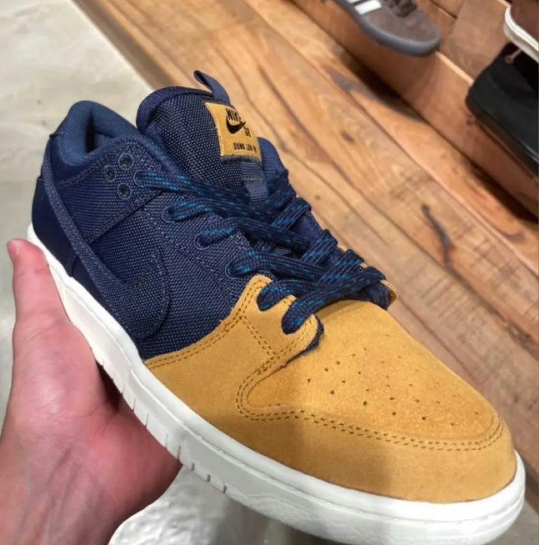 靴 Nike SB Dunk Low Desert Ochre Midnight