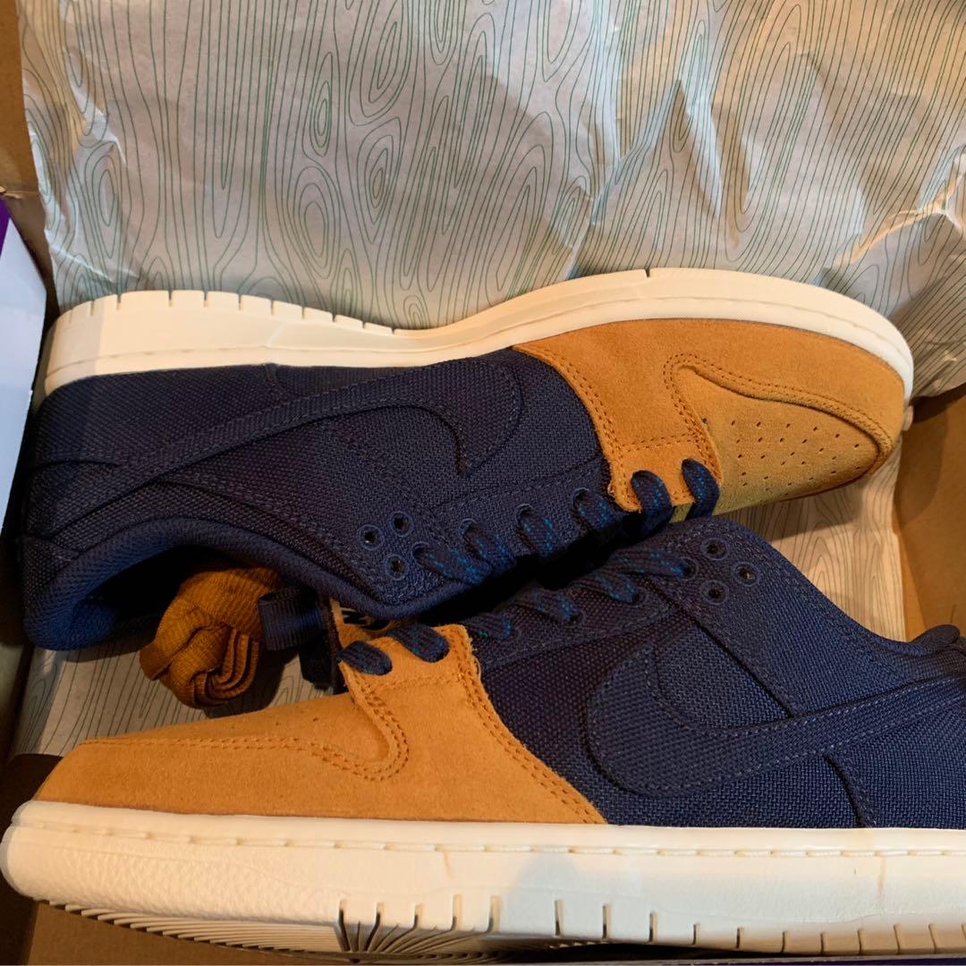 靴 Nike SB Dunk Low Desert Ochre Midnight