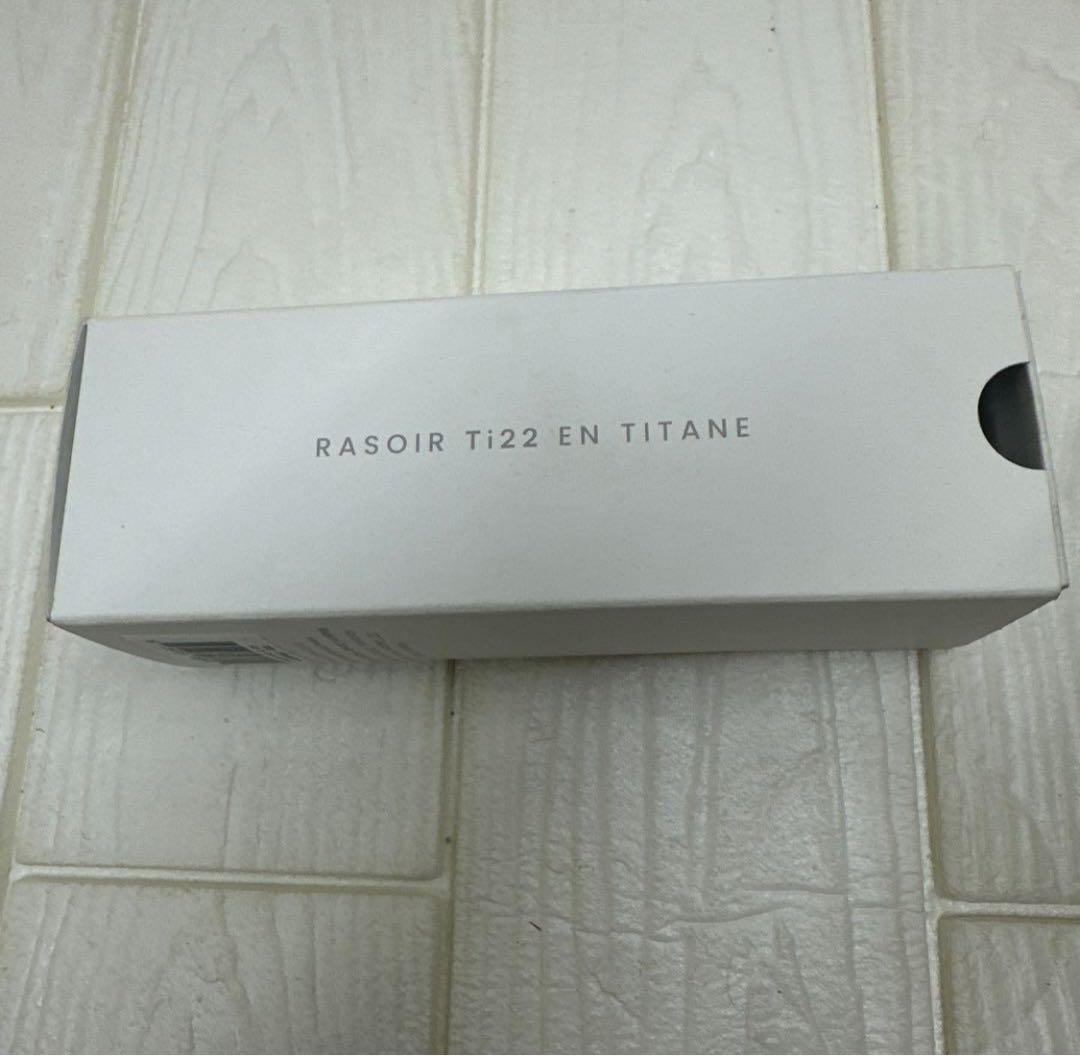 ヘンソンシェービング/Ti22/チタン／ミディアム