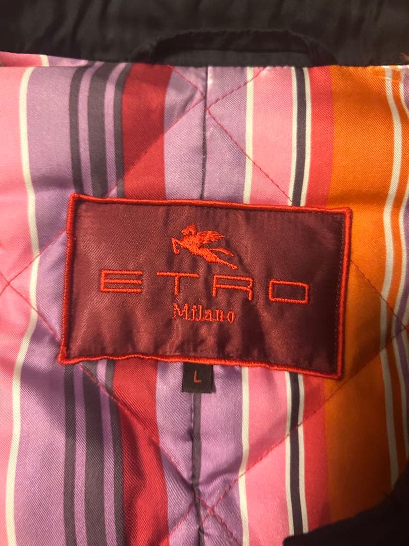 ETRO エトロ　ロングダウン　L