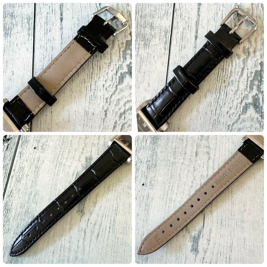 【美品】BURBERRY バーバリー BU1451 腕時計 レクタンギュラ