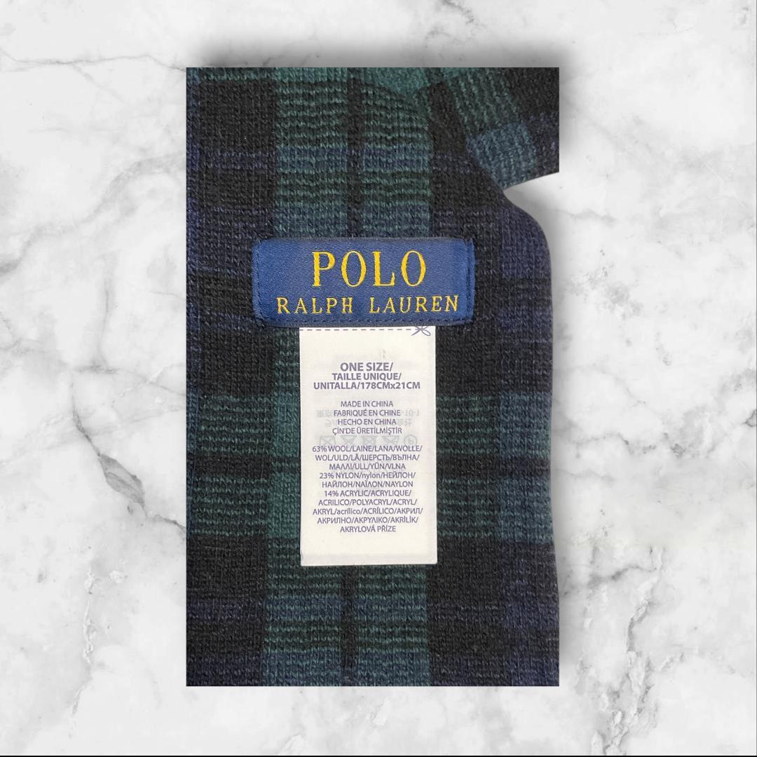 POLO RALPH LAUREN ポロベア マフラー 箱タグ付