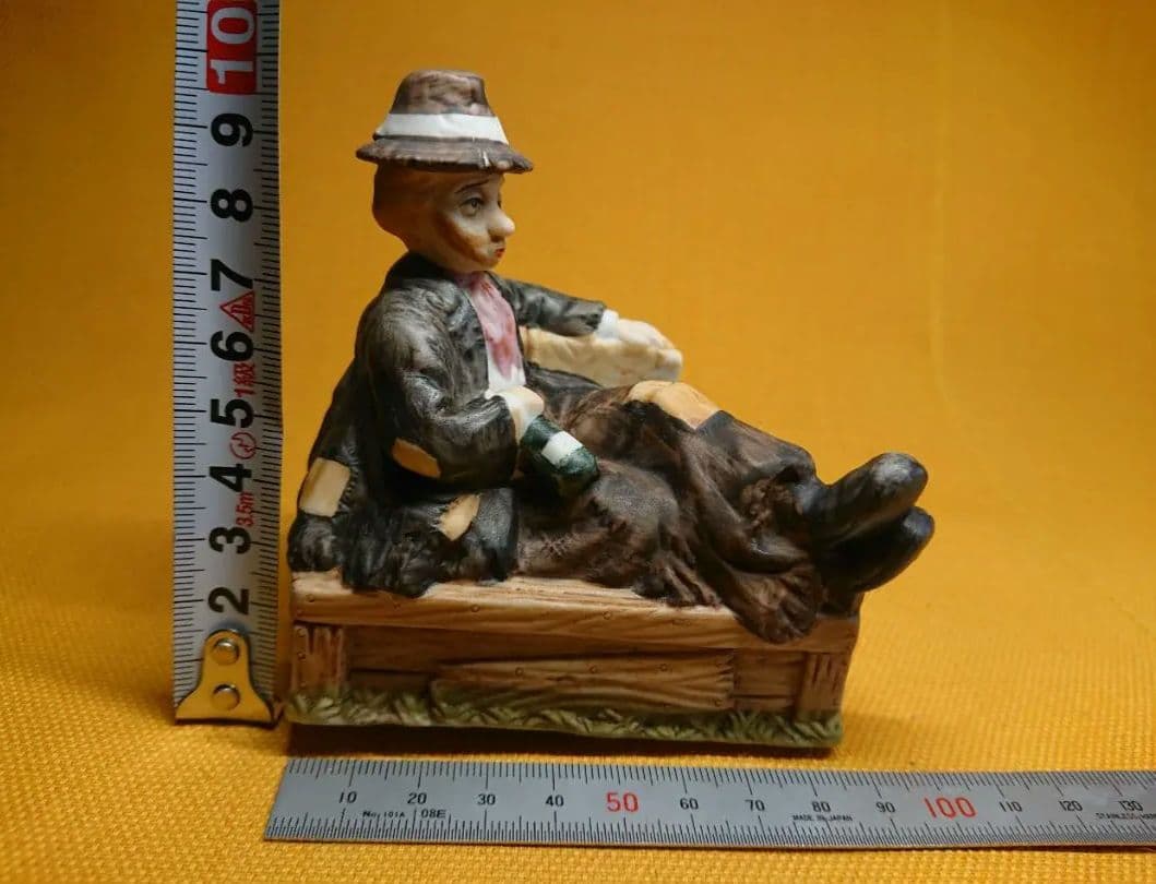 人形　waco　オルゴール　陶器　置物　インテリア　工芸品　美術品　A1397