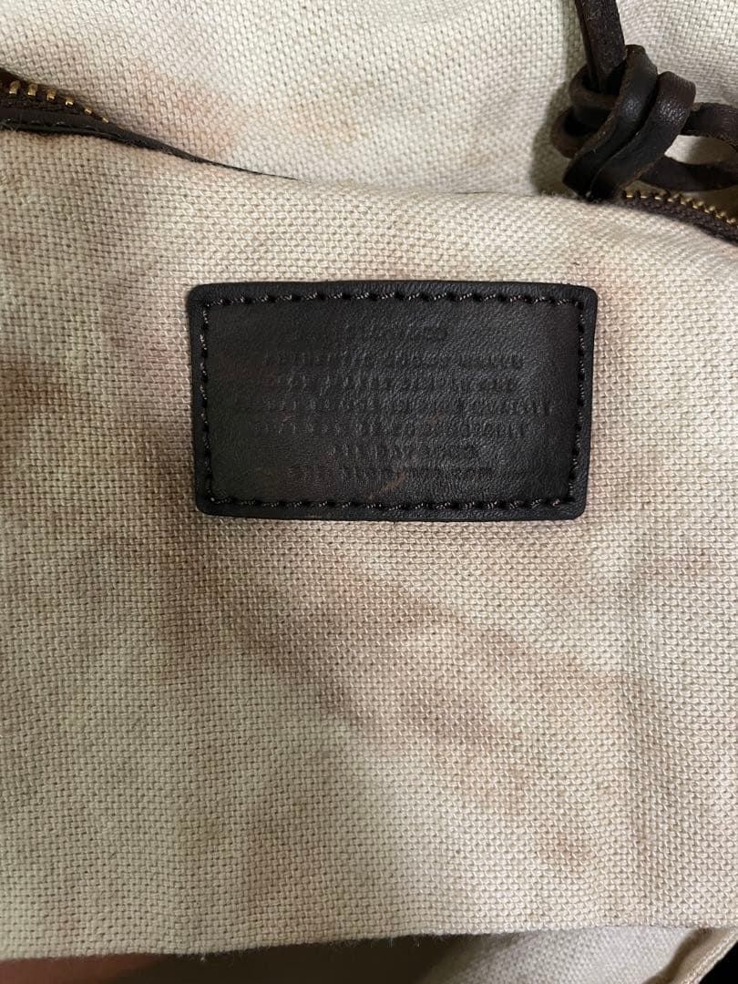 SLOW ボーノトートbono tote bag width type ブラウン