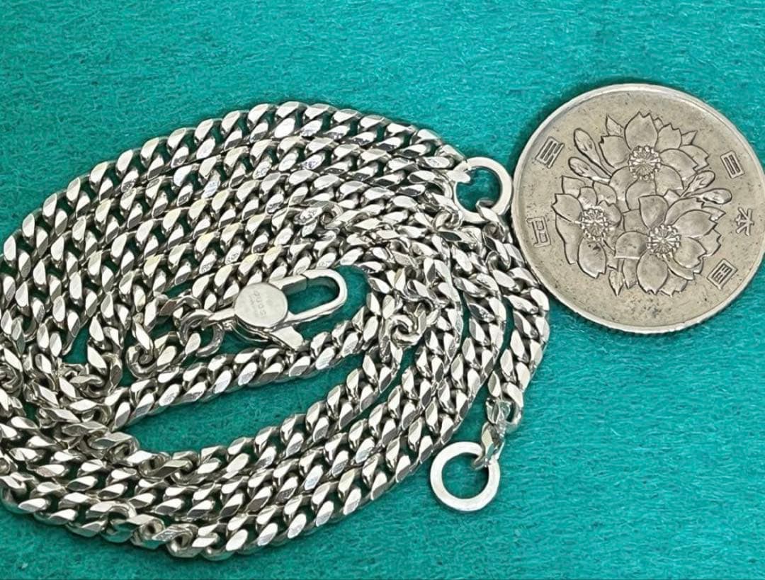 極美品‼️GUCCI 3ミリ　中太喜平チェーンネックレス