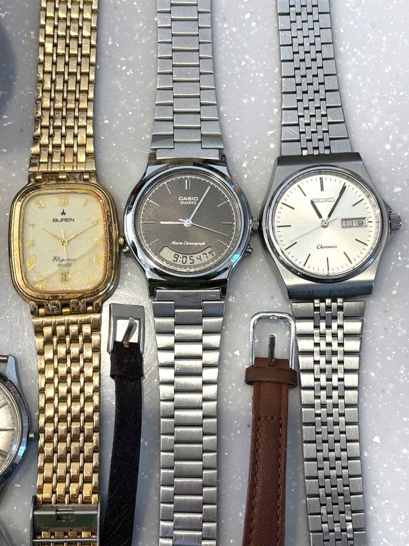 g*3様 【ジャンク】腕時計 SEIKO CITIZEN CASIO BUREN