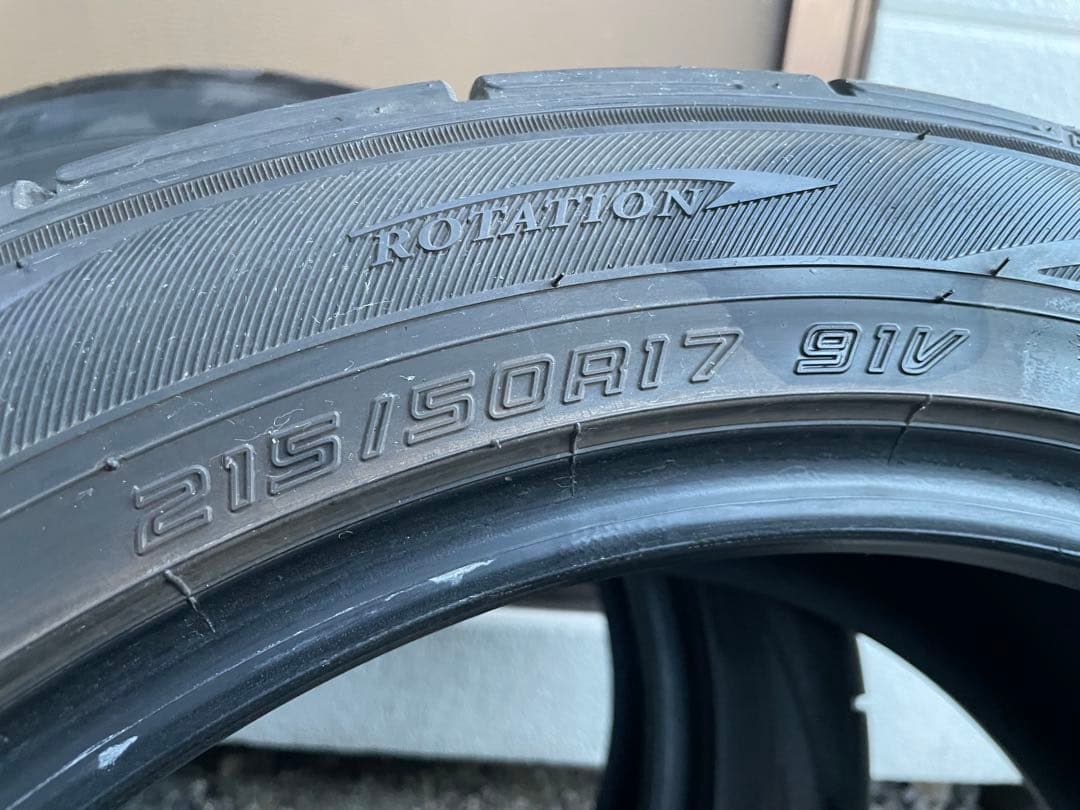 ①2本 215/50R17ダンロップ DIREZZA DZ102