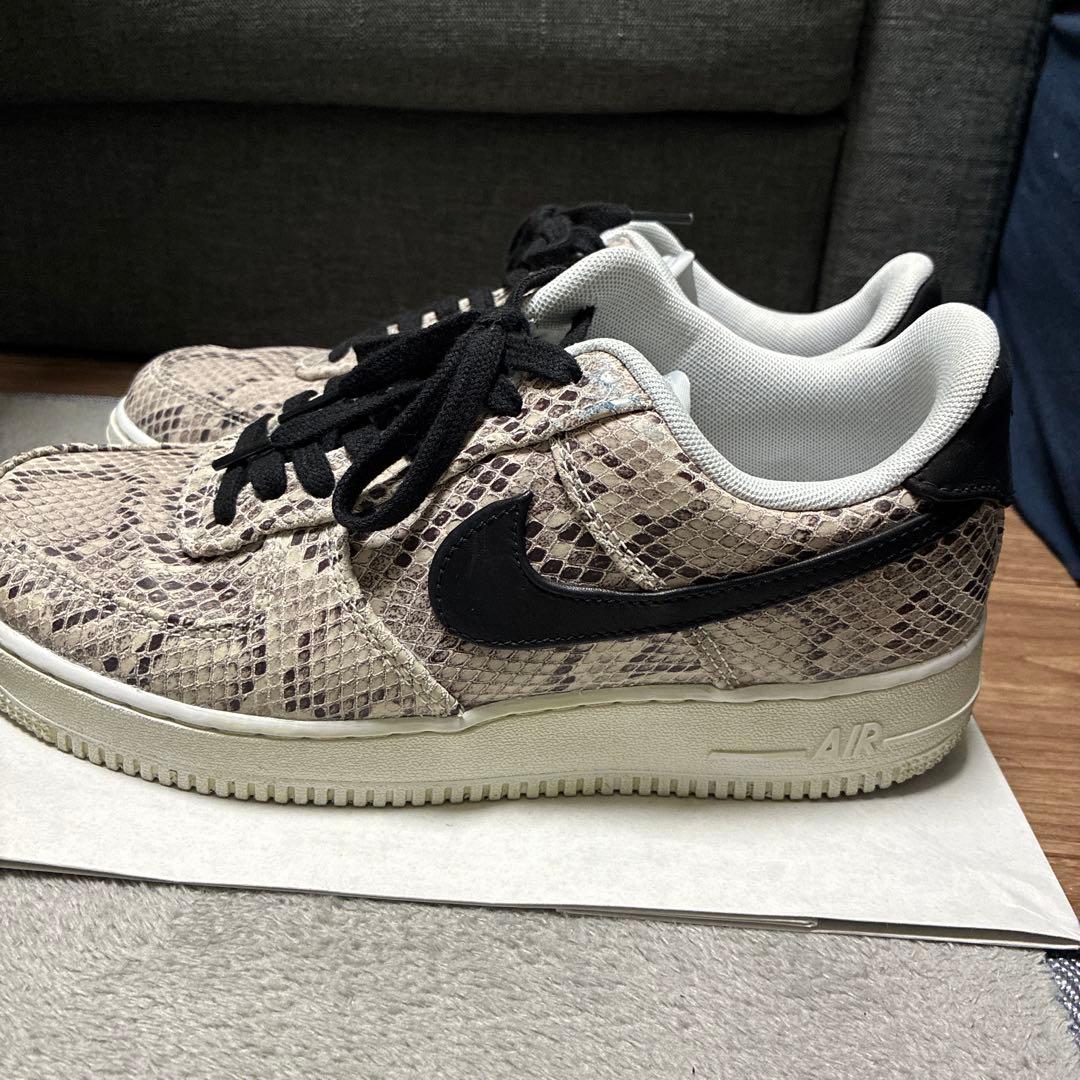 Nikeナイキエアフォース1 パイソン 蛇柄US8 26cm