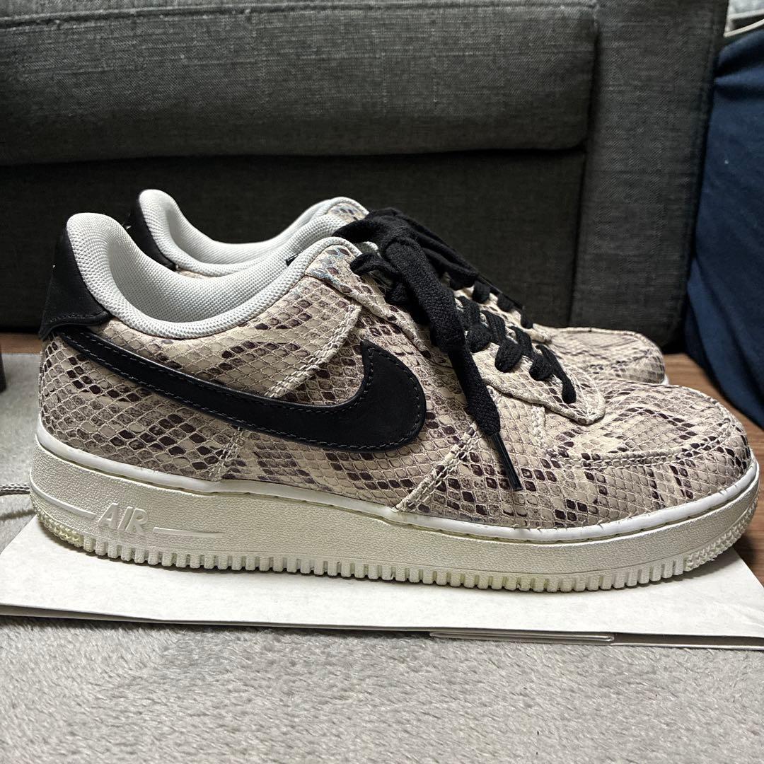 Nikeナイキエアフォース1 パイソン 蛇柄US8 26cm