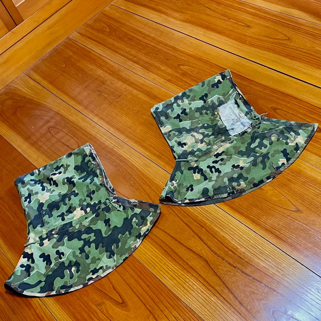 希少 西ドイツ軍 アメーバカモ リバーシブル パップテント 軍幕 キャンプ