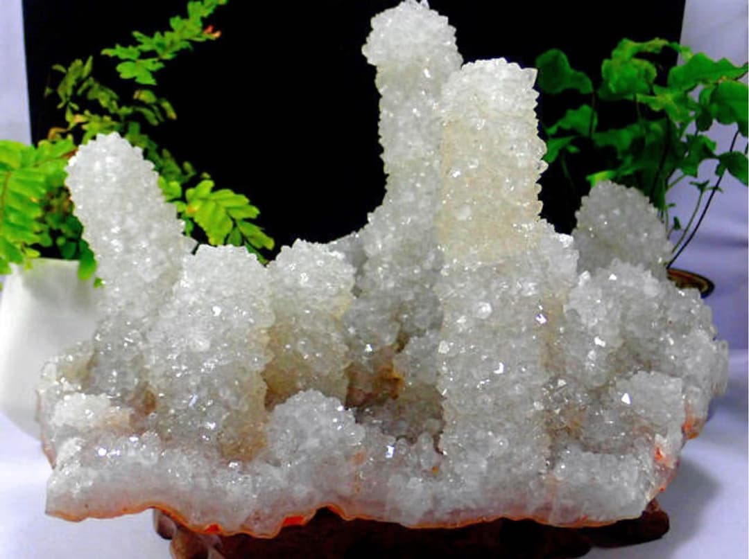 特大！インド産　アナンダライト　クラスター　アメリカツーソン購入品！カクタス水晶