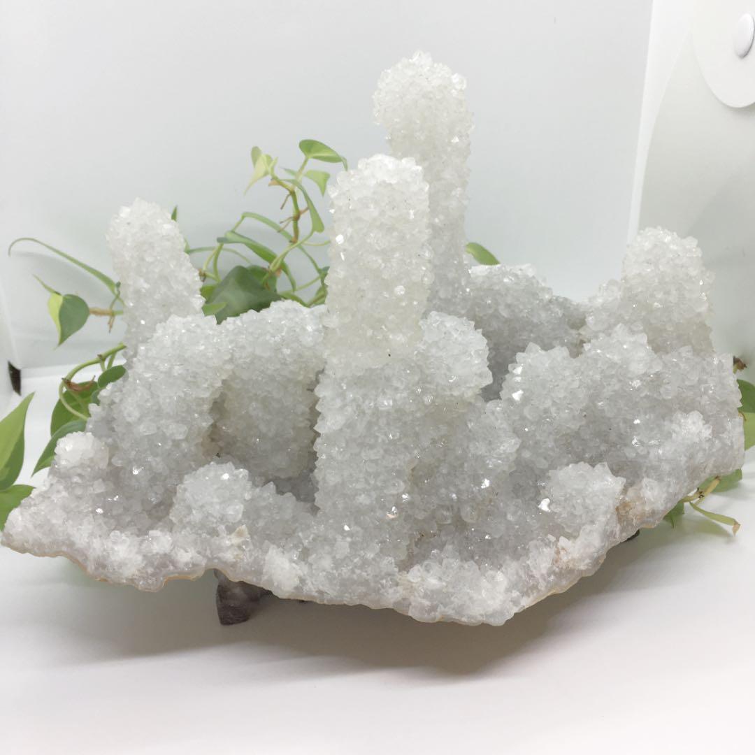 特大！インド産　アナンダライト　クラスター　アメリカツーソン購入品！カクタス水晶