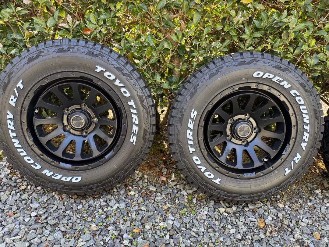 ジムニー タイヤホイールセット185/85R16 ホワイトレター