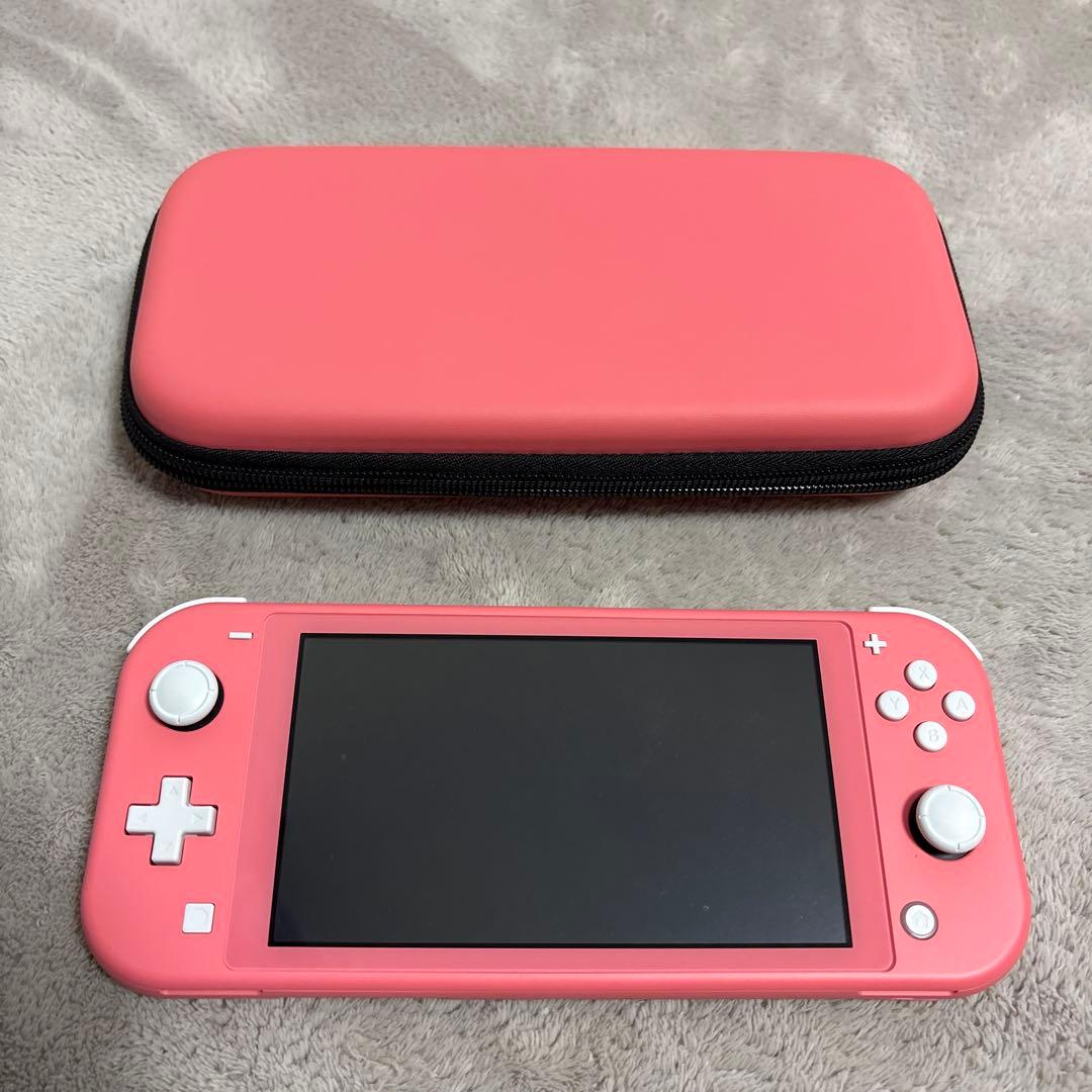Nintendo Switch Lite ピンク 専用ケース付き