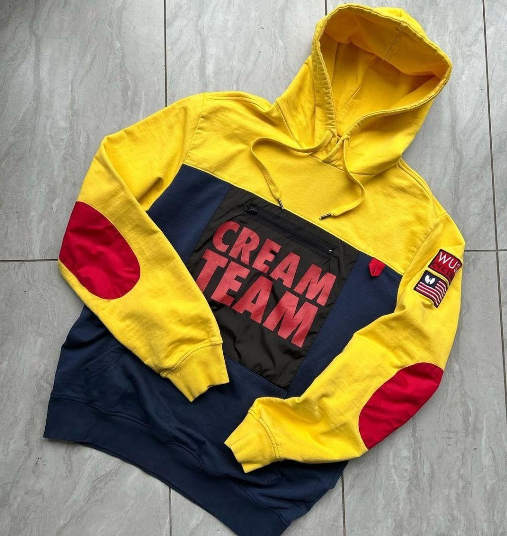 希少　ウータンクラン　CREAM TEAM パーカー WU36 CYCLING