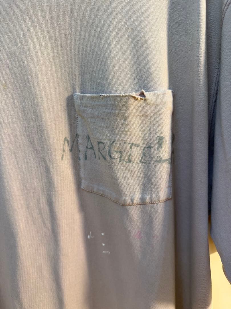 MARGIELA ポケットTシャツ モックネック