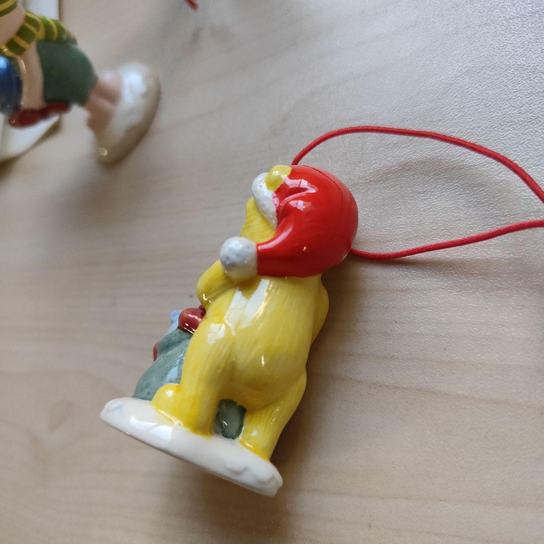ロイヤルドルトン　クラシックプー　オーナメント　クリスマス　ピグレット