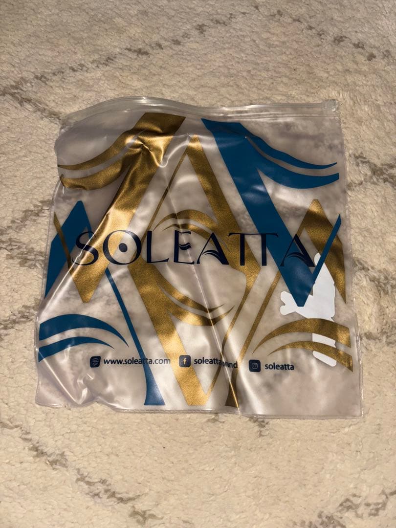 soleatta orange activewear set sサイズ