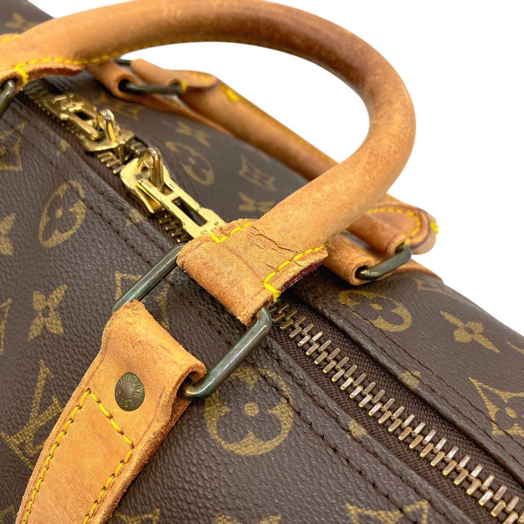 【LOUIS VUITTON】キーポル バンドリエール45 モノグラム　旅行鞄