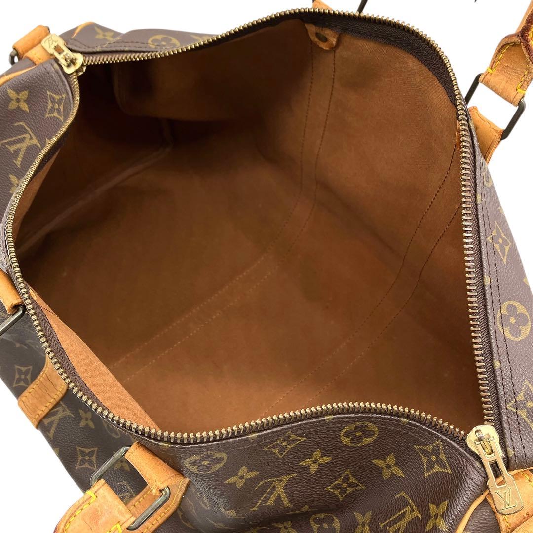 【LOUIS VUITTON】キーポル バンドリエール45 モノグラム　旅行鞄