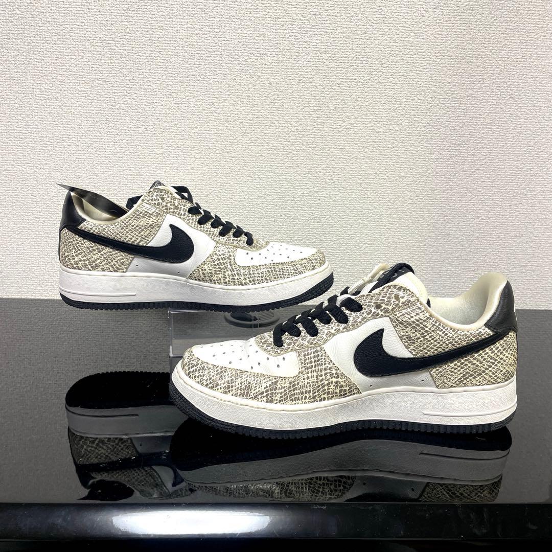 NIKE エアフォース1 27cm 白蛇 スネーク柄 2006年