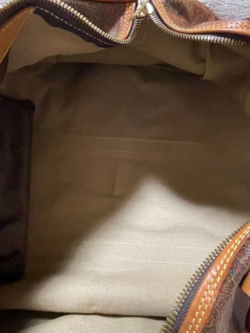 ETRO エトロ ボストンバッグ　ポーチ付き