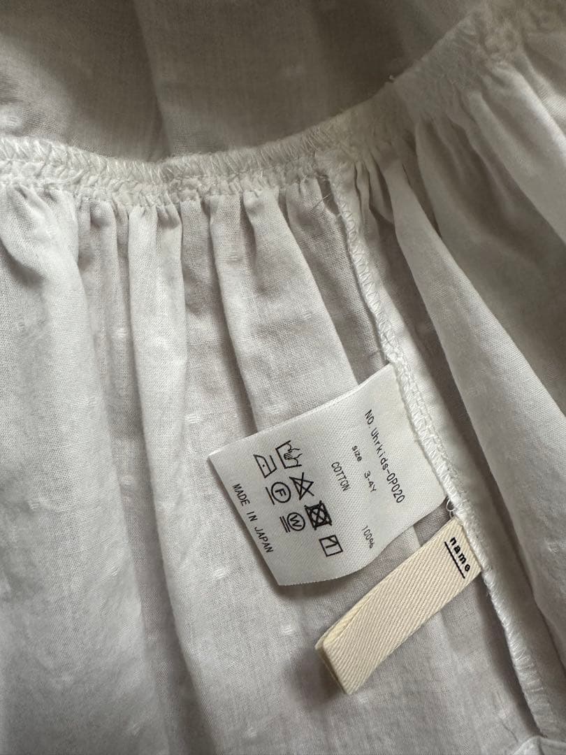 タグ付き新品　Uhr定番　Dot Mini Dress 3-4y